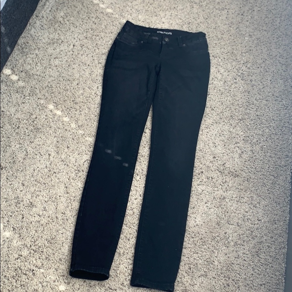 Black jeggings